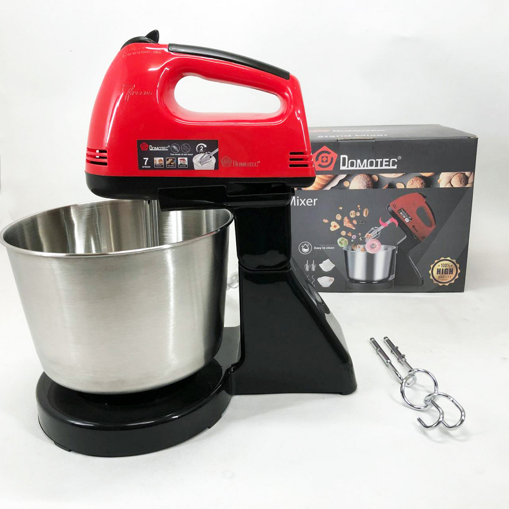 Портативний ручний міксер, Міксер побутовий кухонний, Хороший міксер для тіста віночок для дому LH-63 Львів - фото 1