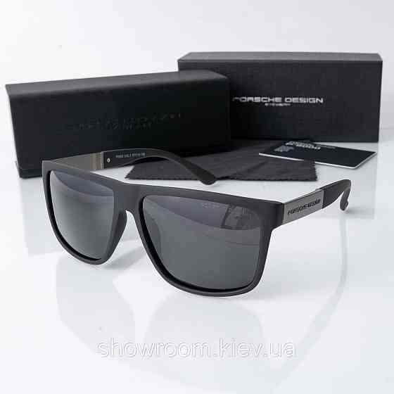 Сонцезахисні чоловічі окуляри з поляризацією Porsche Design (5556) Київ