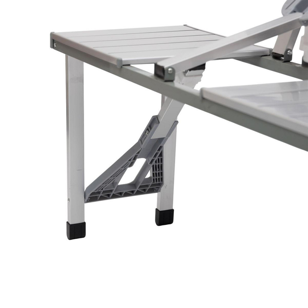 Складний алюмінієвий стіл з 4 стільцями у чемодані Київ - фото 4