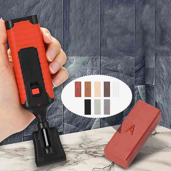 Ремонтний набір для плитки, в кейсі / Ремкомплект для сколів на плитці / Ремонтний набір для плитки Київ