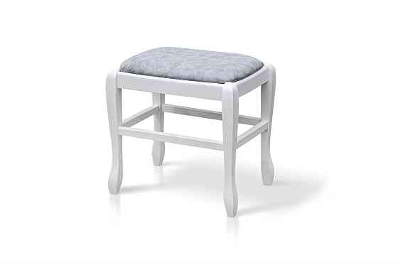 Банкетка Сієста 490, біла/сіра тканина Київ