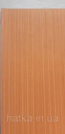 Шпалери вінілові на флізеліні Rasch Clasik 0,53х10 однотонні структурні тонка смужка яскраво жовтогарячі Київ