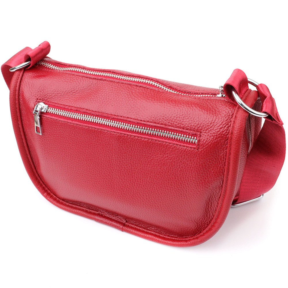 Сумка для жінок із натуральної шкіри Vintage 23000 Червоний Київ - фото 2