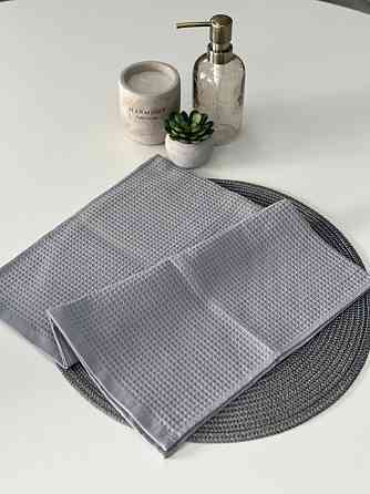 Вафельное полотенце Ideal Textile 40х60 см 240 г/м2 (56860817) Серый Черновцы