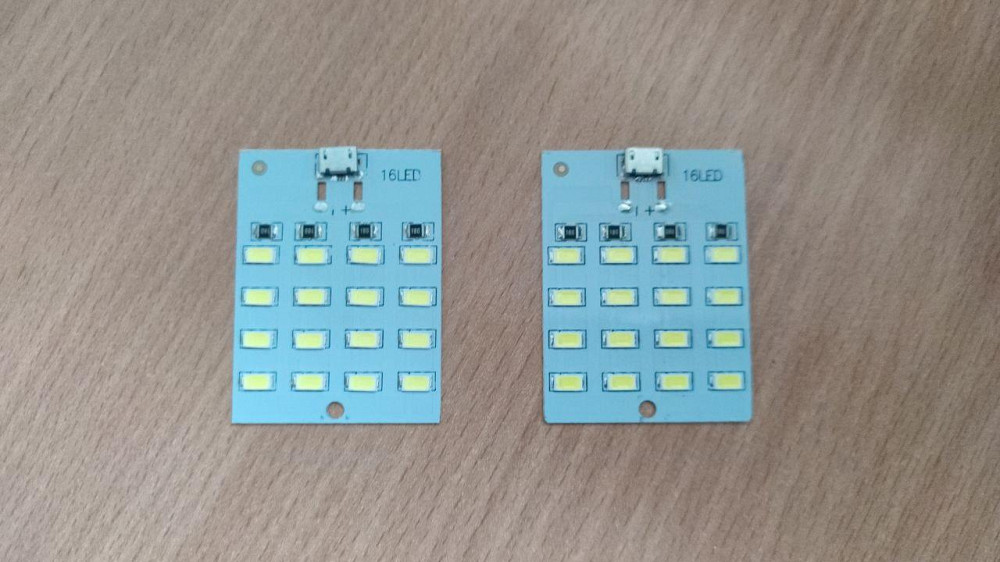 Led панель лампа на 16 диодов от micro USB Киев - изображение 1