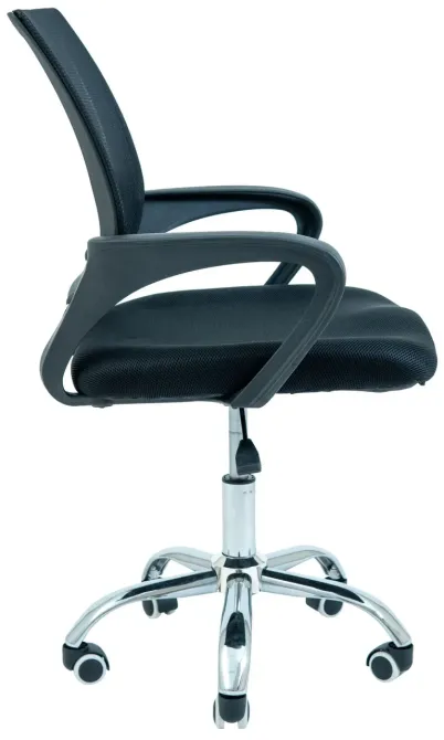 Офісне Крісло Керівника Richman Spider Сітка Чорний Київ - фото 3