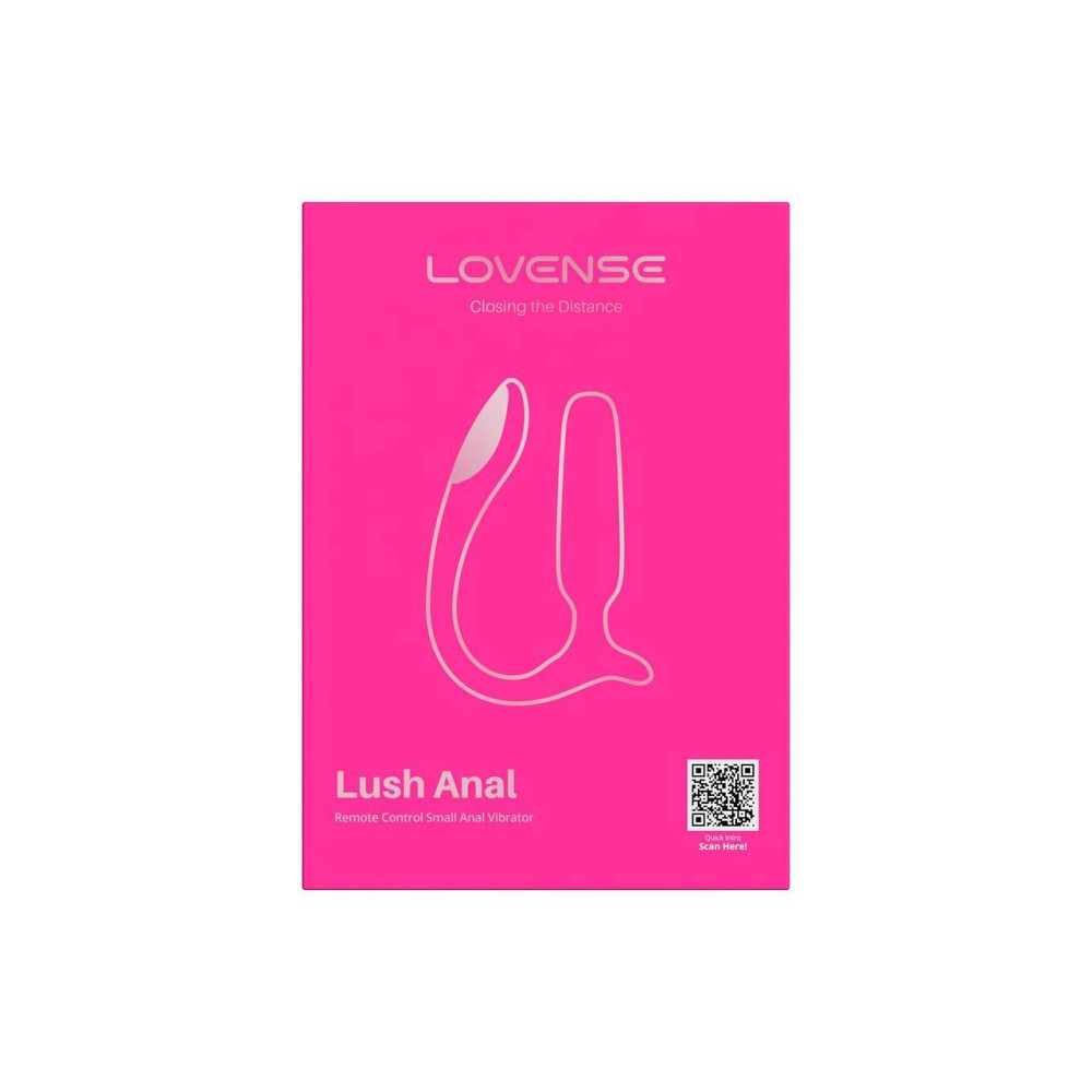 Анальна смарт-вібропробка Lovense Lush Anal, дуже потужна, LED-підсвічування Sex Aura Київ - фото 8