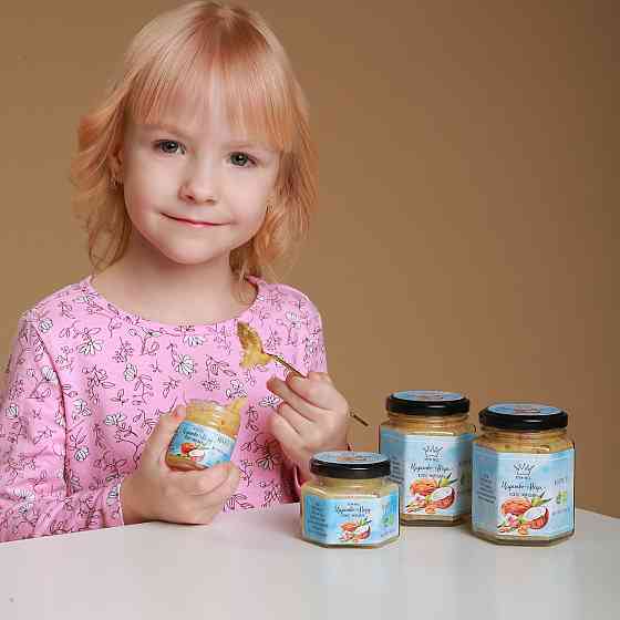 Крем мед з кокосом та мигдалем 250 грамів Одеса