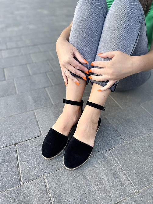 M.KRAFT Босоніжки жіночі M.KRAFT 0596 чорні (літо, замша натуральна) (3627) лише 36р.38р. Коломия - фото 9