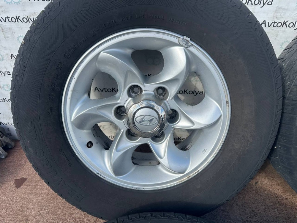 Диск литий з шиною 255/65 R16 Hyundai Terracan 2001-2007 (комплект) Ковель - изображение 5