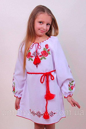 Дитяче вишите плаття вишиванка "Зоряна" 110-128 Кривий Ріг - фото 2