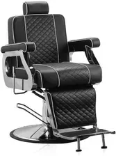 Барберське Крісло Activ Gabbiano Fotel Barberski Paulo Czarny Київ - фото 1