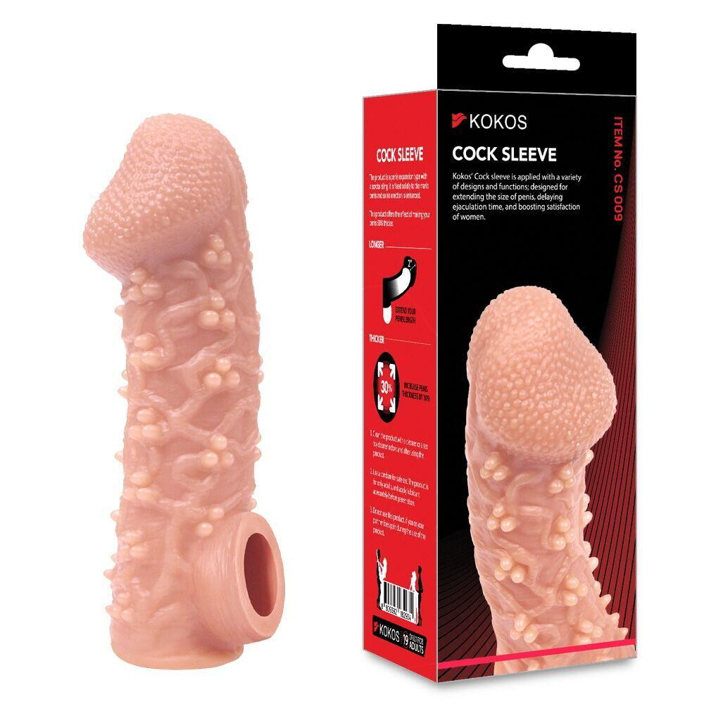 Насадка на член Kokos Cock Sleeve CS 009 S Sex Aura Київ - фото 2