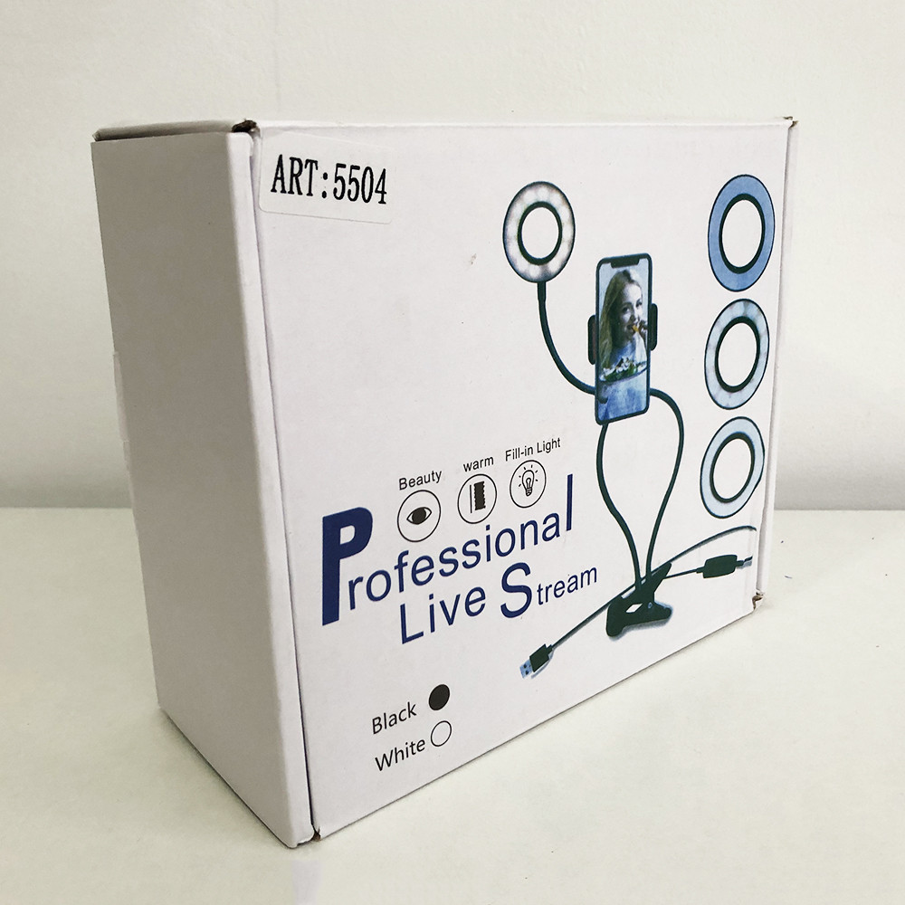 Якісна кільцева лампа для блогу Professional, Світлодіодне кільце для селфі зйомки FM-14 Львів - фото 10