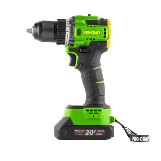 Акумуляторний шуруповерт Procraft  2 А·год  20 В безщітковий компактний інструмент з 1 АКБ Li‑Ion та зарядним Гарантія 3 Роки Львів