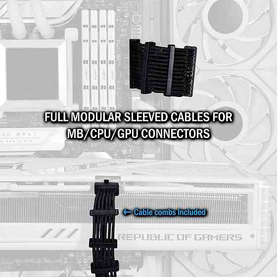 Блок живлення Lian Li EDGE1300, 80 Plus Platinum, Black, EU Cord (G9P.EG1300.BE00.EU) ( 17842 ) Харків
