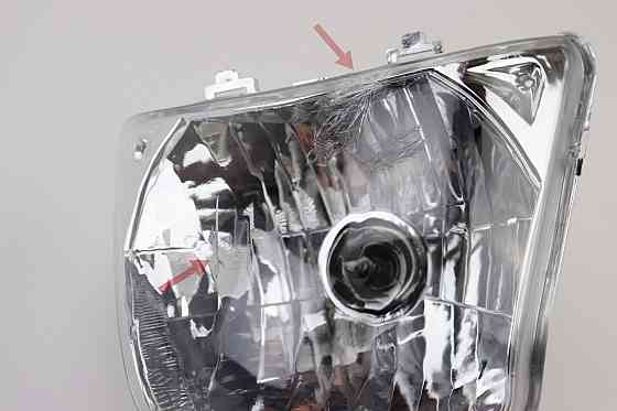 УЦІНКА Фара передня в зборі, тип. 1 (роз'єм малий "мама") (дефект скла, див. фото) Киев