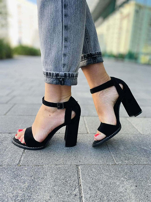 Nivelle Босоніжки жіночі NIVELLE 1894/9510-9544 чорні (літо, замша натуральна) (3708) 35-39 Коломия - фото 8