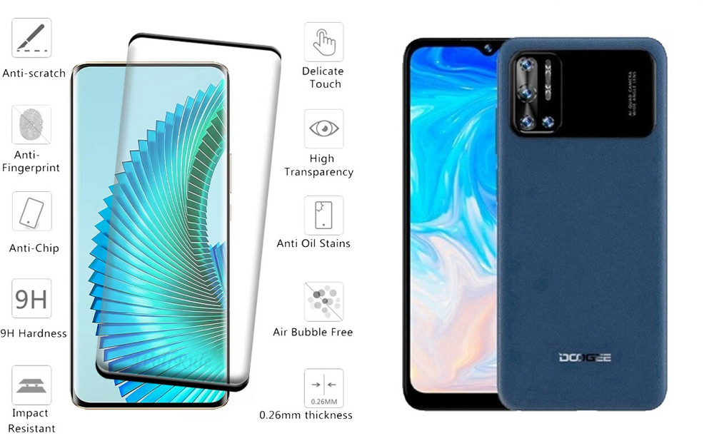 Защитное стекло HyperGlass Pro для Doogee N40 Pro – максимальная чувствительность и защита Киев - изображение 2