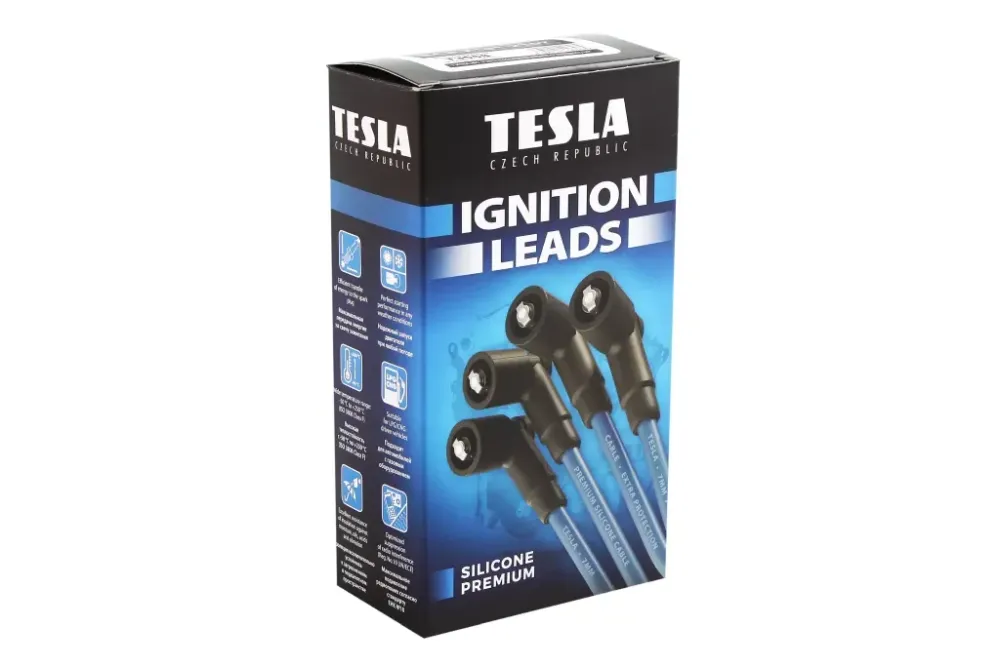 Провода свечные 21214 с 2006 г. Tesla Silicone Premium Винница - изображение 2