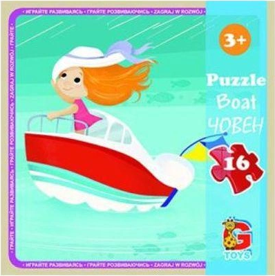 Пазли ТМ "G-Toys" із серії "Транспорт", 16 ел., шт Київ