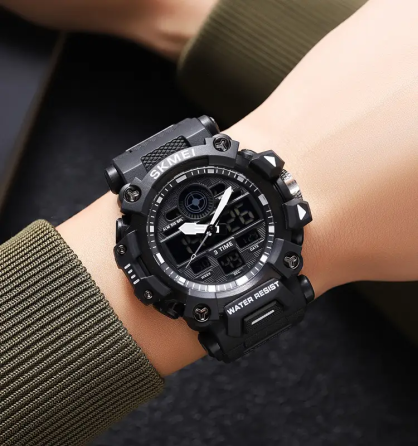 Годинник чоловічий наручний спортивний Skmei 2226 Чорний Вінниця