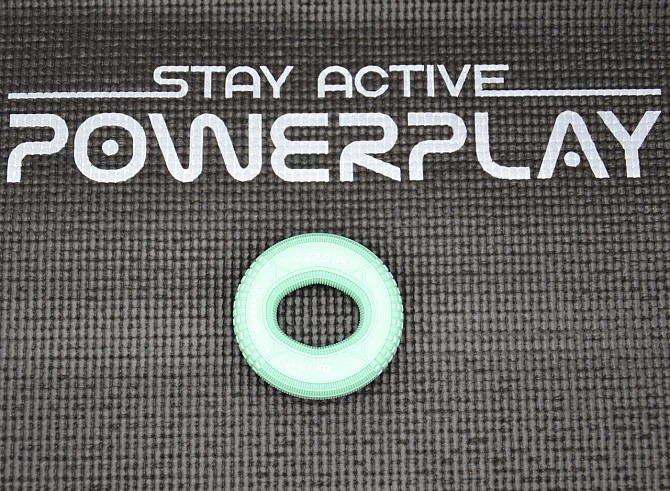Еспандер кистьовий силіконовий PowerPlay PP-4330 Hand Grip Loops Medium 22.5-27 кг. М'ятний Кам'янське - фото 7