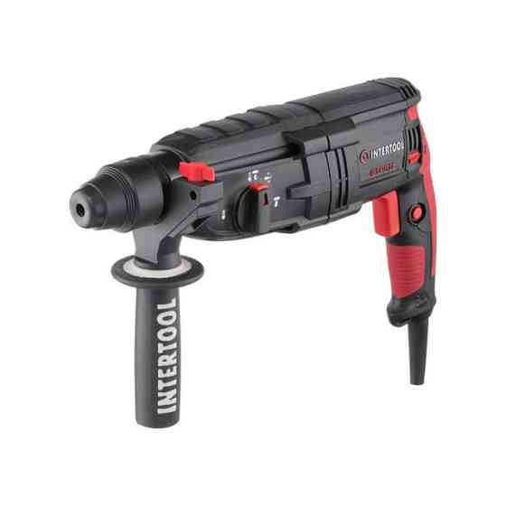 Перфоратор INTERTOOL WT-0170, 1,0 кВт, 3,2 Дж, 0-1300 об/хв, 0-5100 уд/хв - 3 режими в одному інструменті Львів