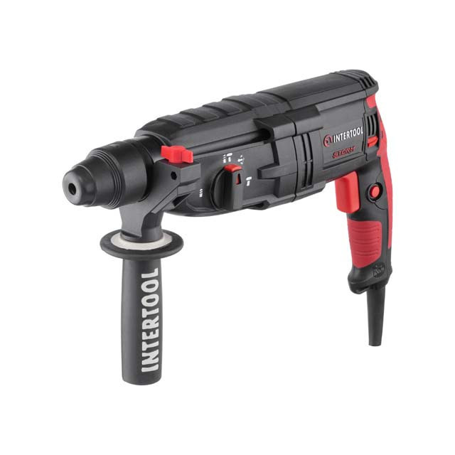 Перфоратор INTERTOOL WT-0170, 1,0 кВт, 3,2 Дж, 0-1300 об/хв, 0-5100 уд/хв - 3 режими в одному інструменті Львів - фото 6