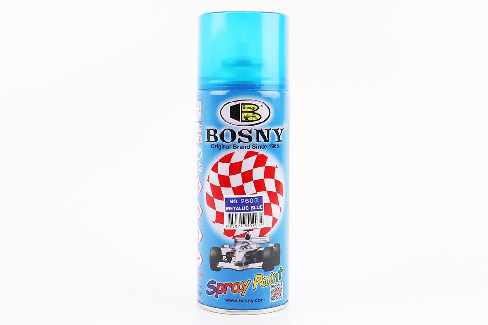 Фарба акрилова №2603 "СИНІЙ МЕТАЛІК", Аерозоль 400ml Киев - изображение 1