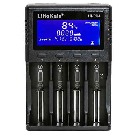 Зарядное устройство для аккумуляторных батареек LiitoKala Lii-PD4 (2000990126979) PI-63 Львов