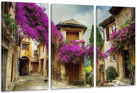 Модульна картина Місто Квіти Art-26_3А Київ