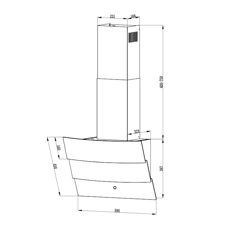 Б/У Витяжка кухонна Klarstein Antonia 60 з Німеччини Дніпро - фото 3