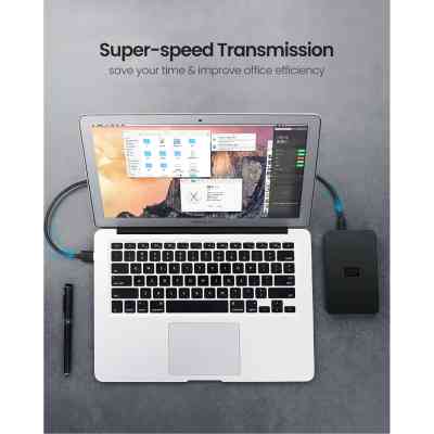 Дата кабель USB 2.0 AM to Mini 5P 0.5m black Ugreen (10354) Винница