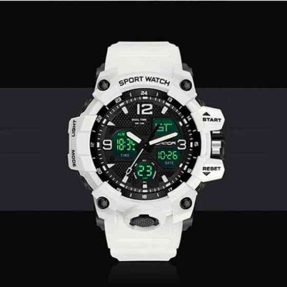 Чоловічий наручний годинник Sanda Snow (Білий) Вінниця