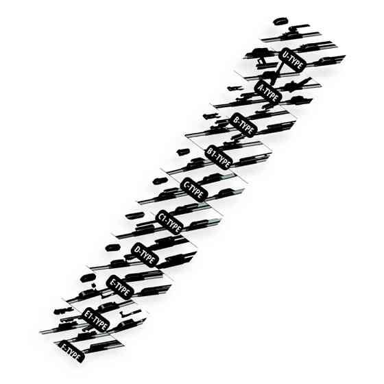 Щітка склоочисника OXIMO multi безкаркасна 525 мм + 7 адаптерів Мукачево