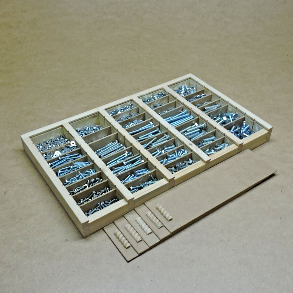 Набір 5х болтів і гайок М4-М10 2300шт Миколаїв - фото 7