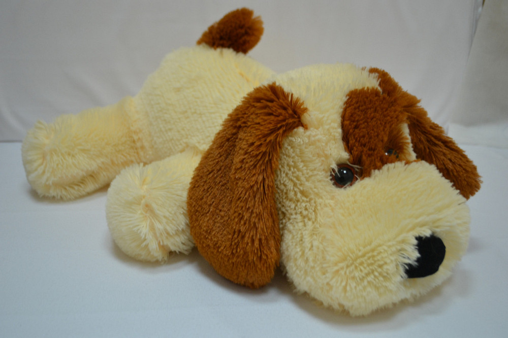 Собачка Алина Шарик 75 см персиковый Киев - изображение 2