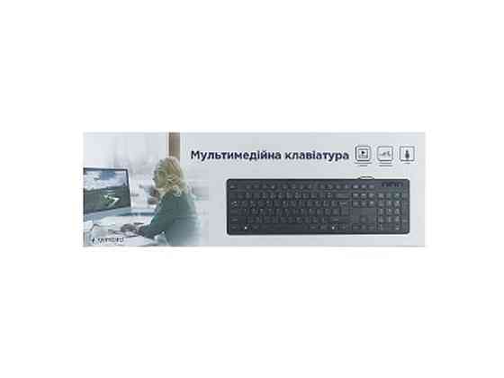 Клавиатура проводная KB-MCH-04-UA USB черный ТМ GEMBIRD Киев