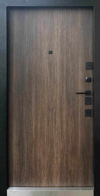 Форт-М Дверь квартирная модель ВИП 4К Фокус, цвет Дуб табак 860 Киев - изображение 2
