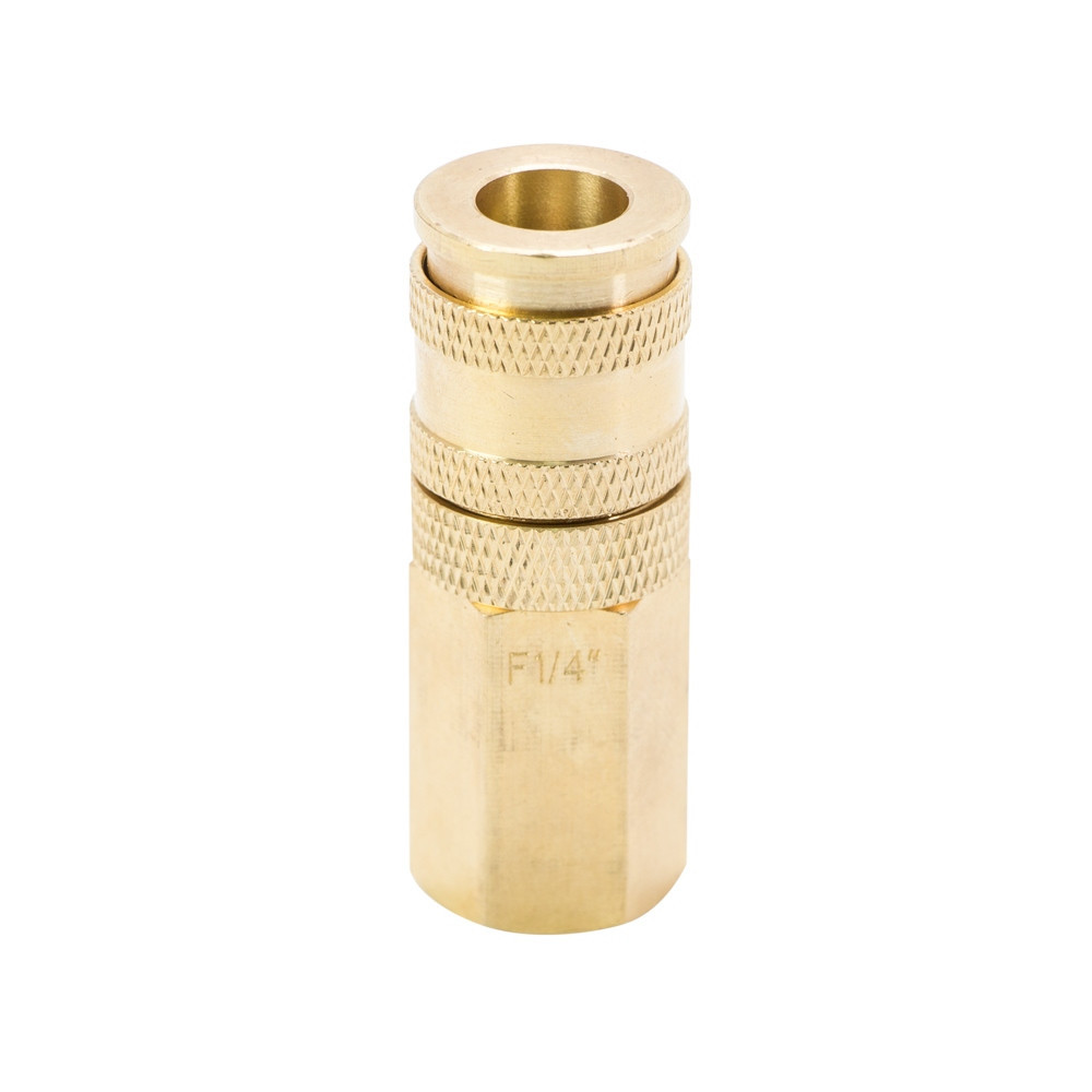 З'єднання швидкознімне посилене з фіксатором FT 1/4" (латунь) SIGMA (7021641) Київ - фото 2