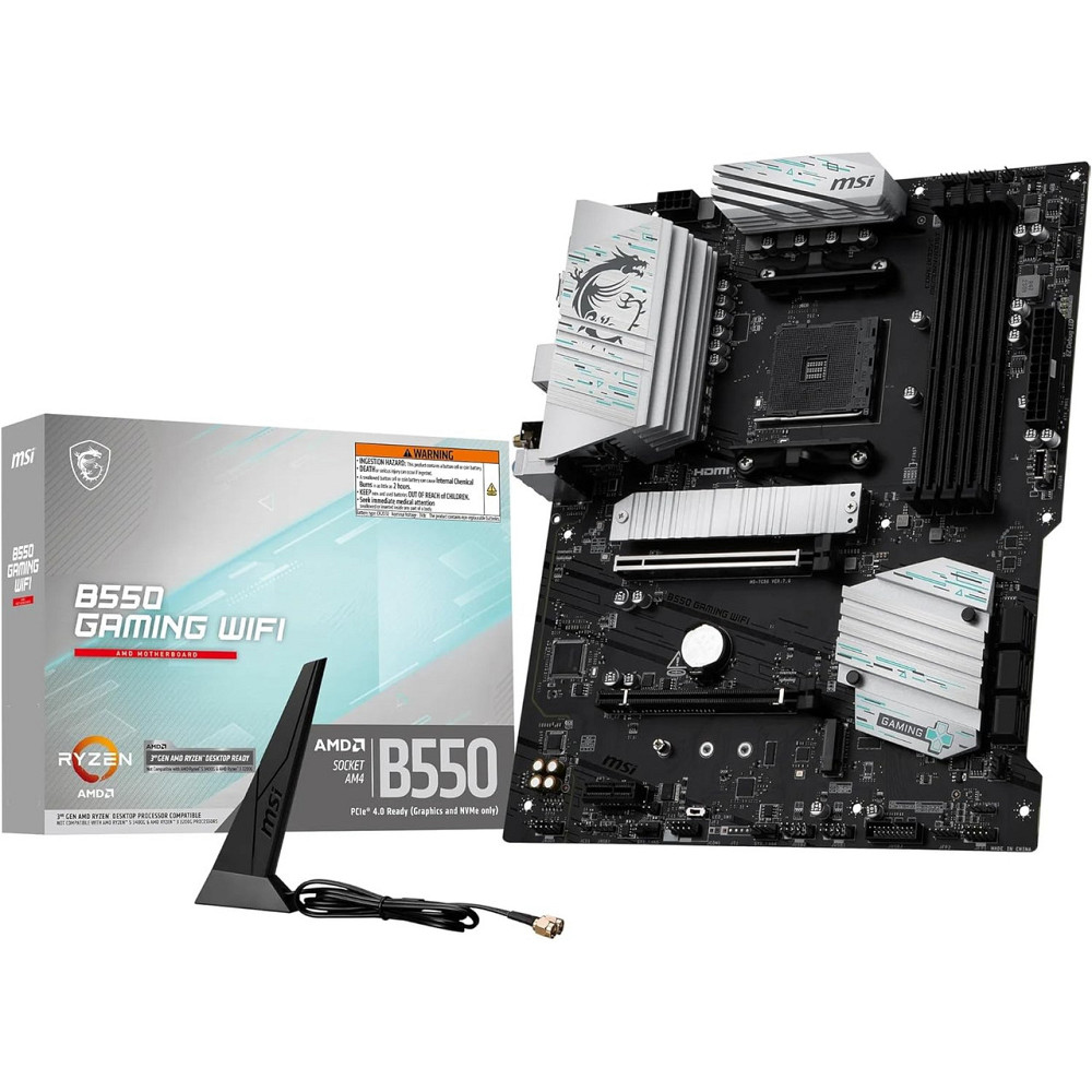 Материнська плата MSI B550 Gaming WiFi Socket AM4 ( 14647 ) Харків - фото 11