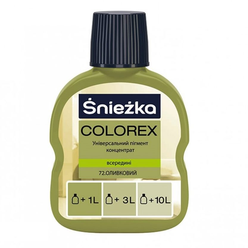 Барвник Sniezka Colorex 72 оливковий Киев - изображение 1