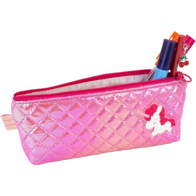 Пенал Cool For School перламутровый 1 отделение розовый (CF87059) Винница - изображение 2