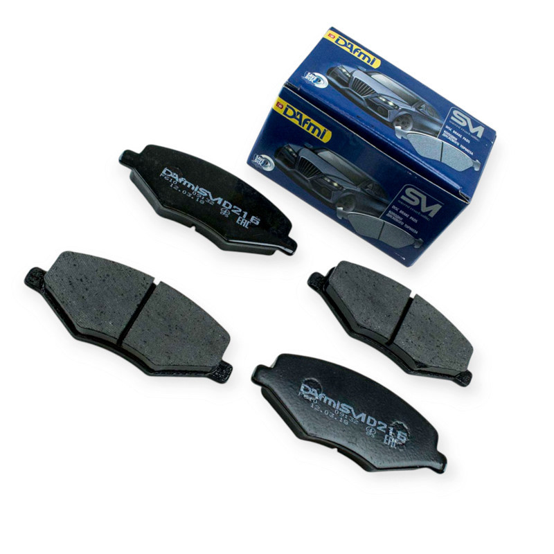 Колодки передні Чері Амулет, Форза кит.сб (без вушка) (Dafmi Semi Metallic) D216SM гальмівні Мукачево - фото 1