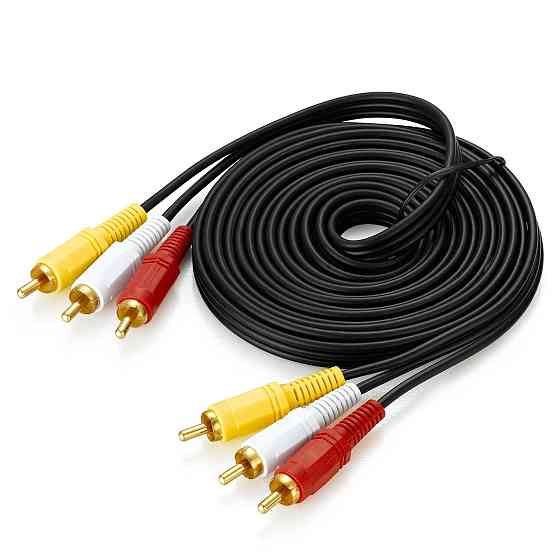 Кабель аудіо-відео RCA x 3 M/M 3,0 м Вінниця