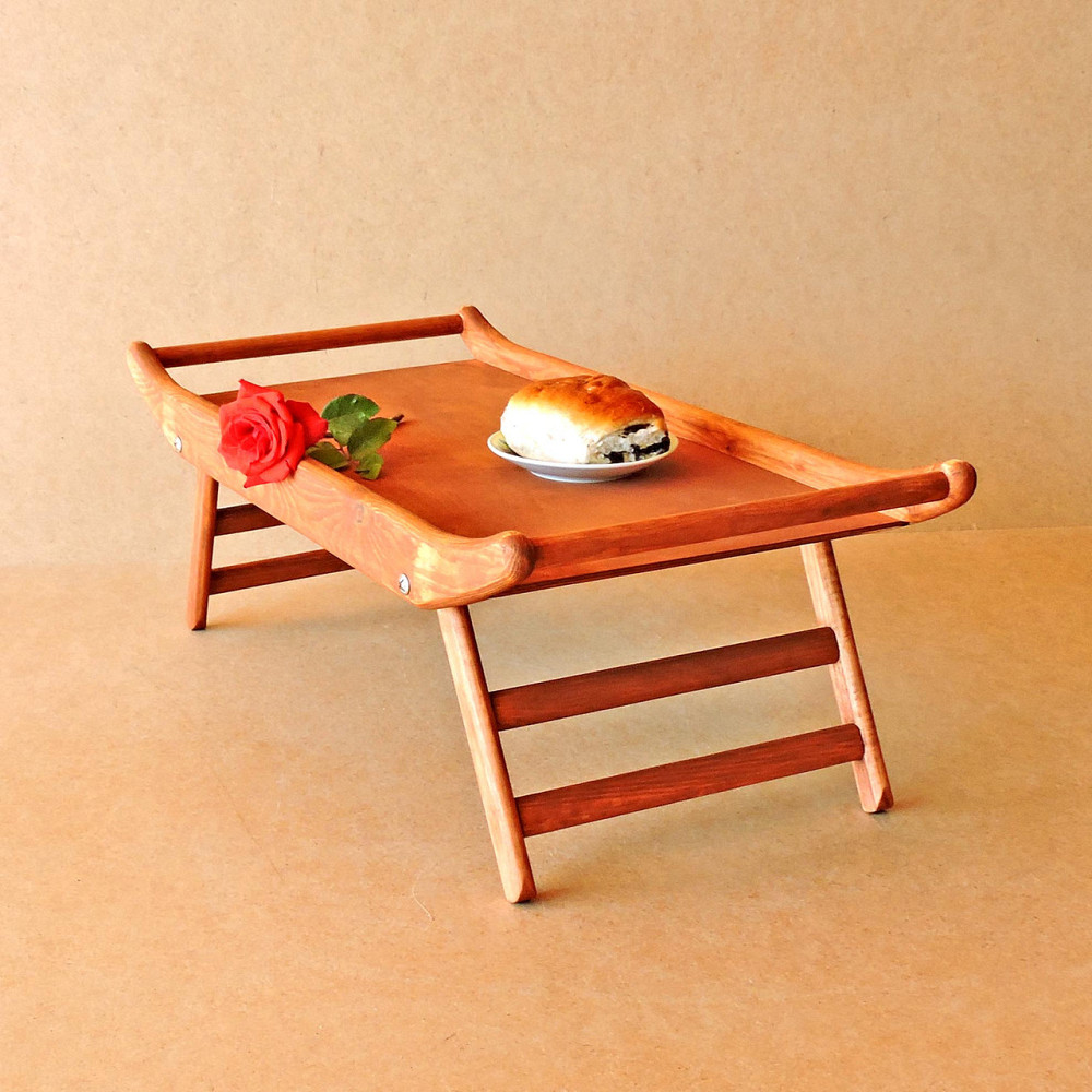 Столик-піднос для сніданку "Айова" шафран Миколаїв - фото 1