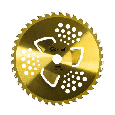 Нож для триммера Gartner к садовому триммеру 255х25.4 мм 40 ТВС зубцов, 3 лопасти (40023448) Винница - изображение 1