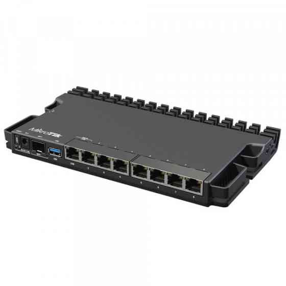 Маршрутизатор Mikrotik RB5009UG+S+IN, USB 3.0, 1G і 2.5G Ethernet портами і 10G SFP+ слотом (RB5009UG+S+IN) Киев