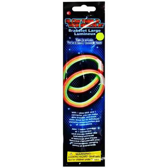 Неоновий браслет 3 в 1 PR908(Yellow) 6 годин світла Вінниця